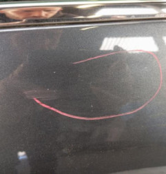Porte arriere gauche RENAULT MEGANE 4