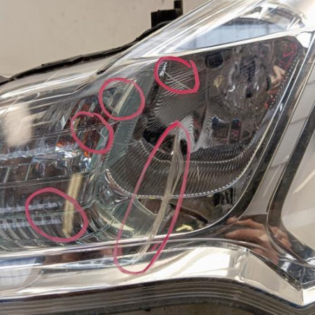 Optique avant principal gauche (feux)(phare) CITROEN C3 2