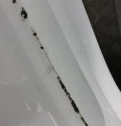 Pare choc arriere OPEL CORSA E Photo n°4