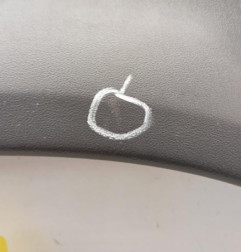 Extension d'aile avant gauche CITROEN E-MEHARI