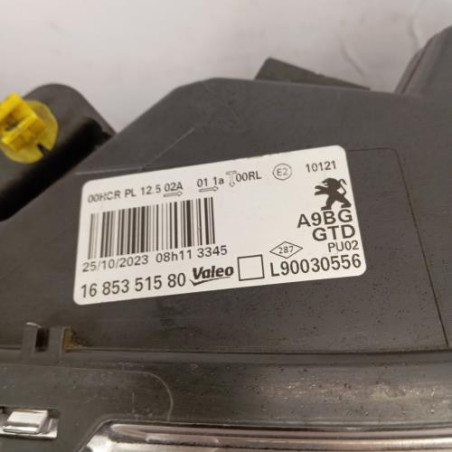 Optique avant principal gauche (feux)(phare) PEUGEOT 208 1