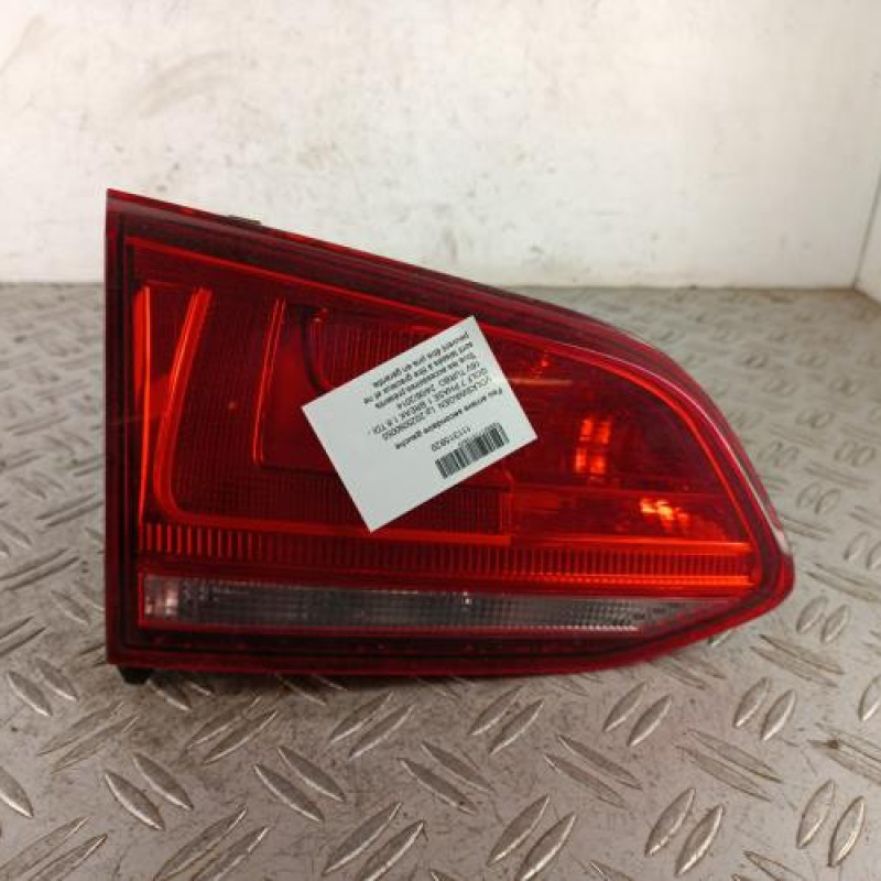 Feu arriere secondaire gauche (feux) VOLKSWAGEN GOLF 7