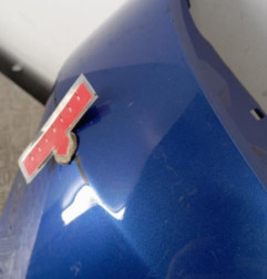 Pare choc arriere HONDA JAZZ 3 Photo n°4
