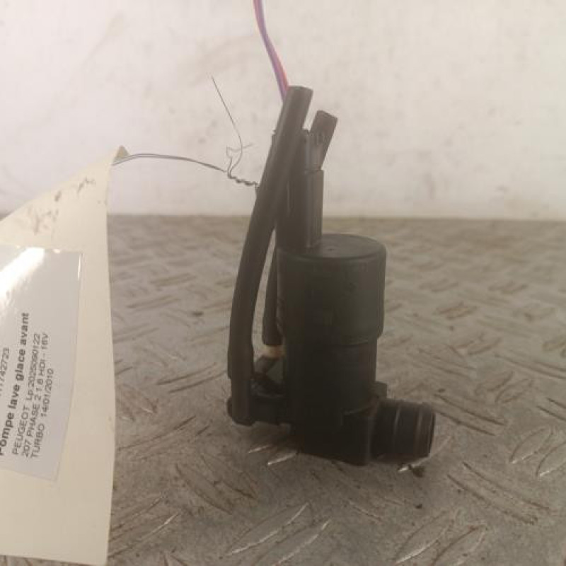 Pompe lave glace avant PEUGEOT 207