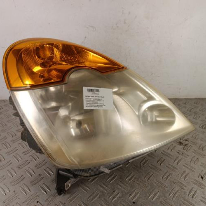 Optique avant principal droit (feux)(phare) RENAULT MODUS