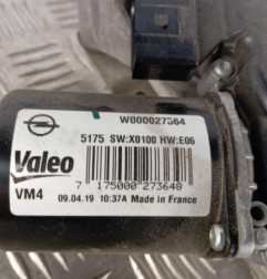 Moteur essuie glace avant gauche OPEL ZAFIRA TOURER C