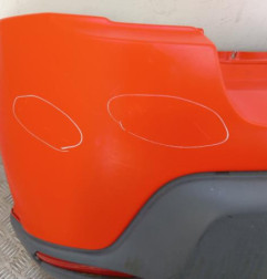 Pare choc arriere CITROEN E-MEHARI