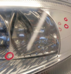 Optique avant principal gauche (feux)(phare) CITROEN C3 1