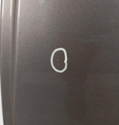 Porte arriere gauche RENAULT GRAND SCENIC 3