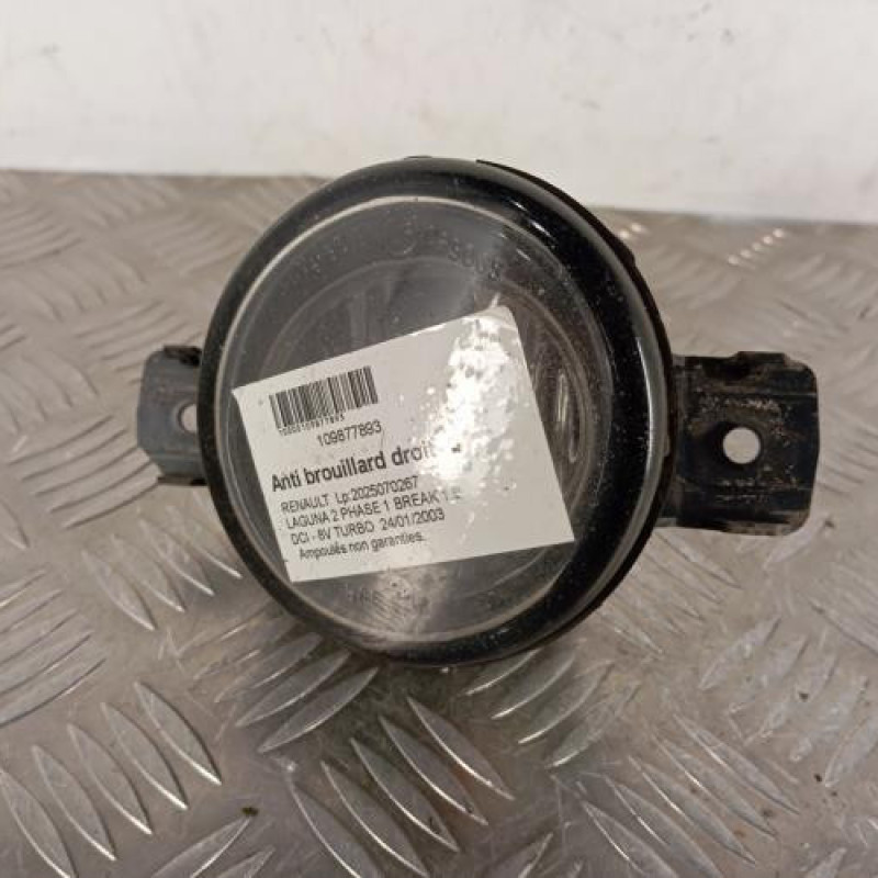 Anti brouillard droit (feux) RENAULT LAGUNA 2