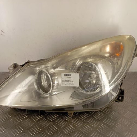 Optique avant principal gauche (feux)(phare) OPEL CORSA D Photo n°1