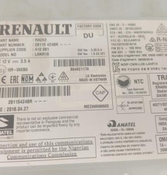 Afficheur RENAULT KADJAR Photo n°6