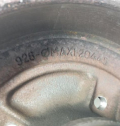 Tambour arriere droit RENAULT CLIO 2 Photo n°3