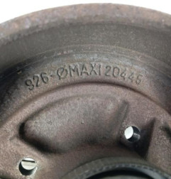 Tambour arriere gauche RENAULT CLIO 2 Photo n°3