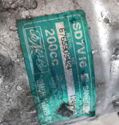 Compresseur clim VOLVO V 50 Photo n°3