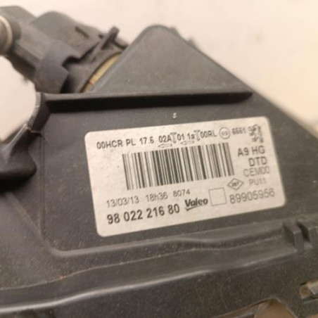 Optique avant principal droit (feux)(phare) PEUGEOT 208 1