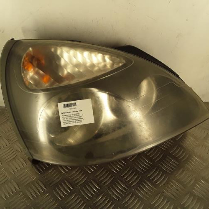 Optique avant principal droit (feux)(phare) RENAULT CLIO 2 CAMPUS