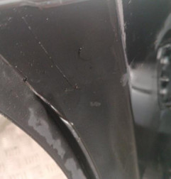 Pare choc arriere RENAULT MEGANE 2 Photo n°3