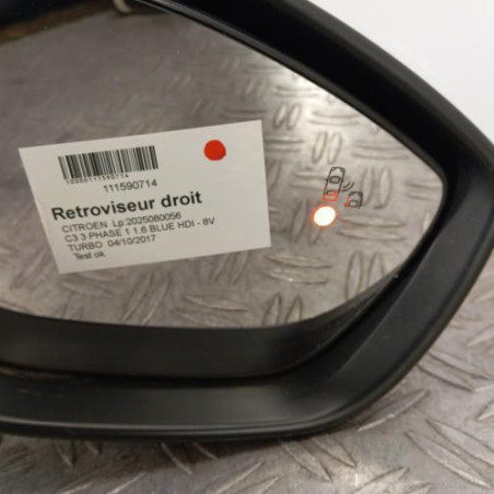 Retroviseur droit CITROEN C3 3