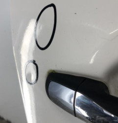 Porte avant droit CITROEN C3 PICASSO Photo n°4