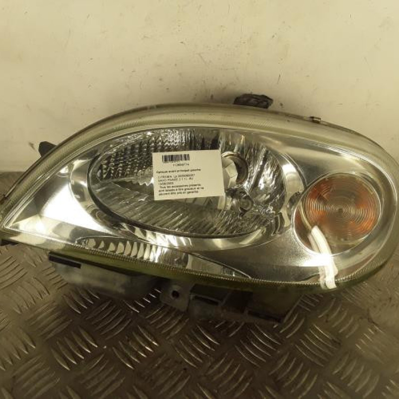 Optique avant principal gauche (feux)(phare) CITROEN SAXO
