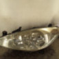 Optique avant principal gauche (feux)(phare) PEUGEOT 307