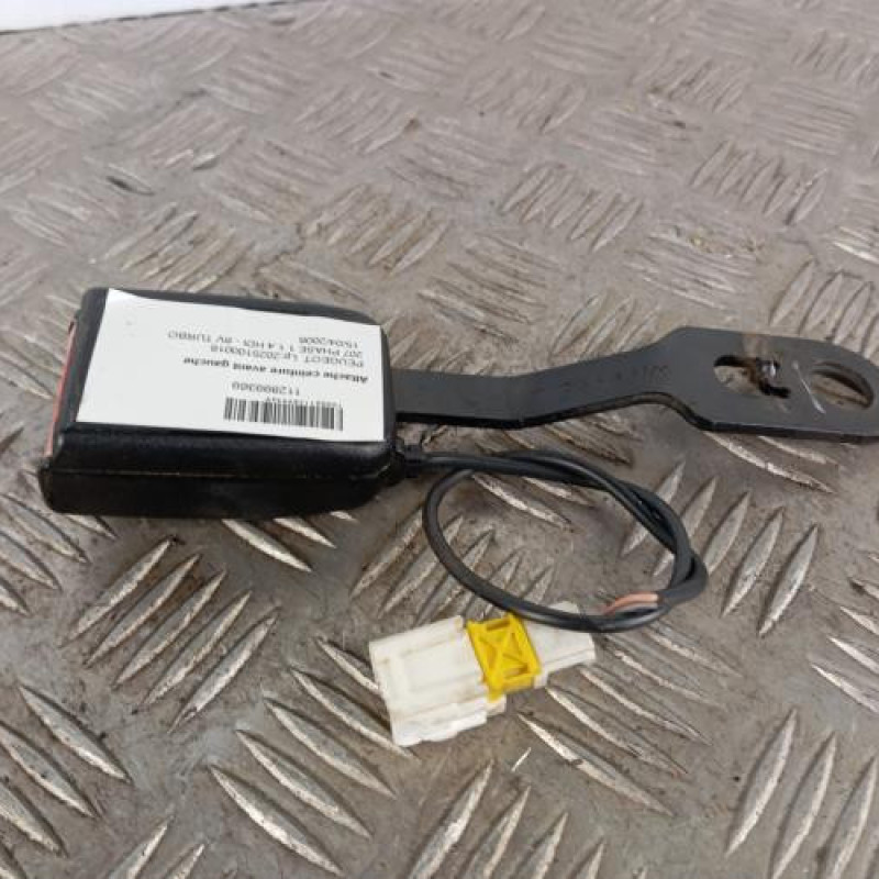 Attache ceinture avant gauche PEUGEOT 207