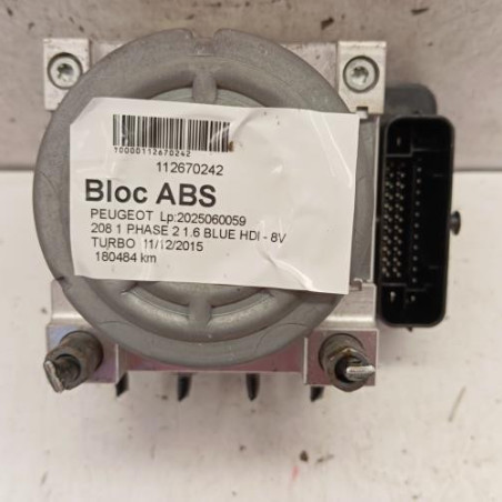 Bloc ABS (freins anti-blocage) PEUGEOT 208 1