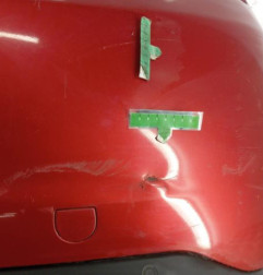 Pare choc arriere CITROEN C3 2 Photo n°3