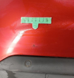 Pare choc arriere CITROEN C3 2 Photo n°4