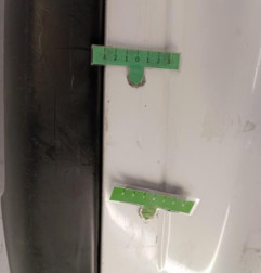 Pare choc arriere PEUGEOT 206 Photo n°4