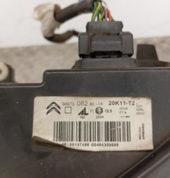 Optique avant principal gauche (feux)(phare) CITROEN C4 2 Photo n°6