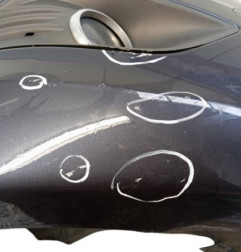 Pare choc avant FORD FOCUS 2 Photo n°4