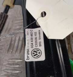 Leve vitre electrique arriere droit VOLKSWAGEN GOLF 7