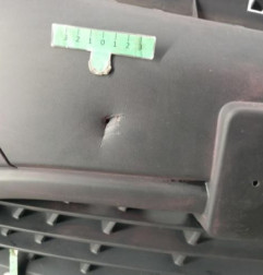 Pare choc avant MERCEDES CITAN 1 415 Photo n°3