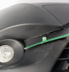 Pare choc avant MERCEDES CITAN 1 415 Photo n°4