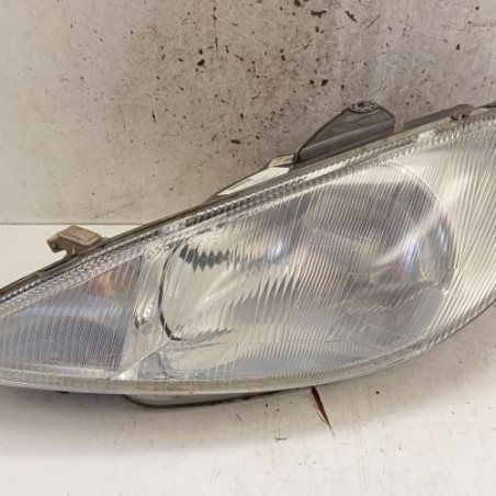 Optique avant principal gauche (feux)(phare) PEUGEOT 206 Photo n°1