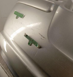 Pare choc arriere TOYOTA AVENSIS 1 Photo n°4