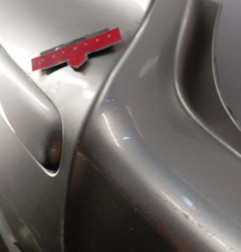 Pare choc arriere TOYOTA AVENSIS 1 Photo n°5