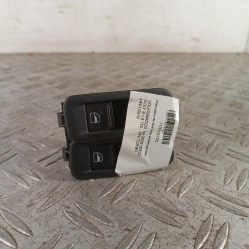 Interrupteur de leve vitre arriere gauche VOLKSWAGEN GOLF 6
