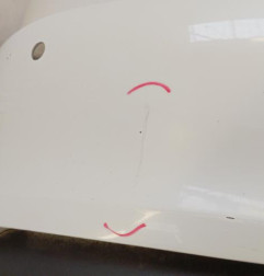 Pare choc arriere AUDI A3 3