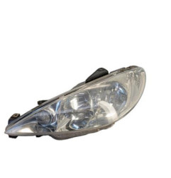 Optique avant principal gauche (feux)(phare) PEUGEOT 206 Photo n°1