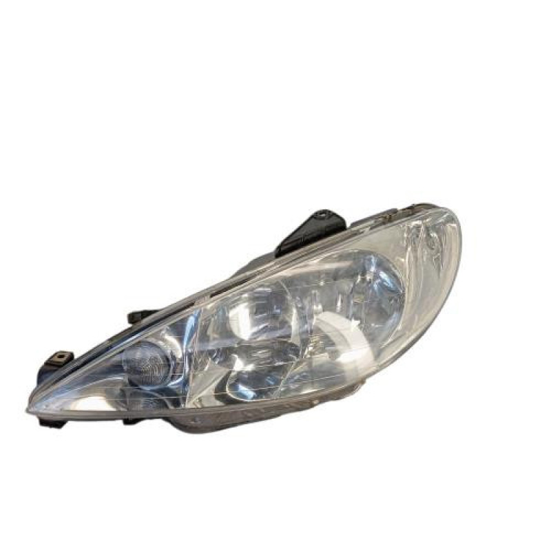 Optique avant principal gauche (feux)(phare) PEUGEOT 206
