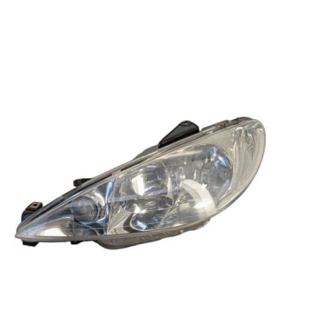 Optique avant principal gauche (feux)(phare) PEUGEOT 206 Photo n°1