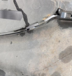 Pare choc avant PEUGEOT 206 Photo n°5