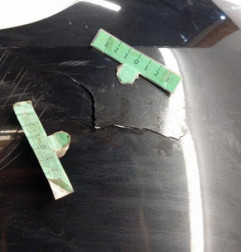 Pare choc arriere RENAULT LAGUNA 3