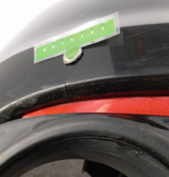 Pare choc arriere RENAULT LAGUNA 3 Photo n°5