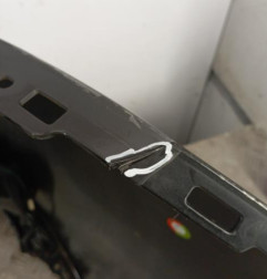 Pare choc arriere RENAULT LAGUNA 3 Photo n°8