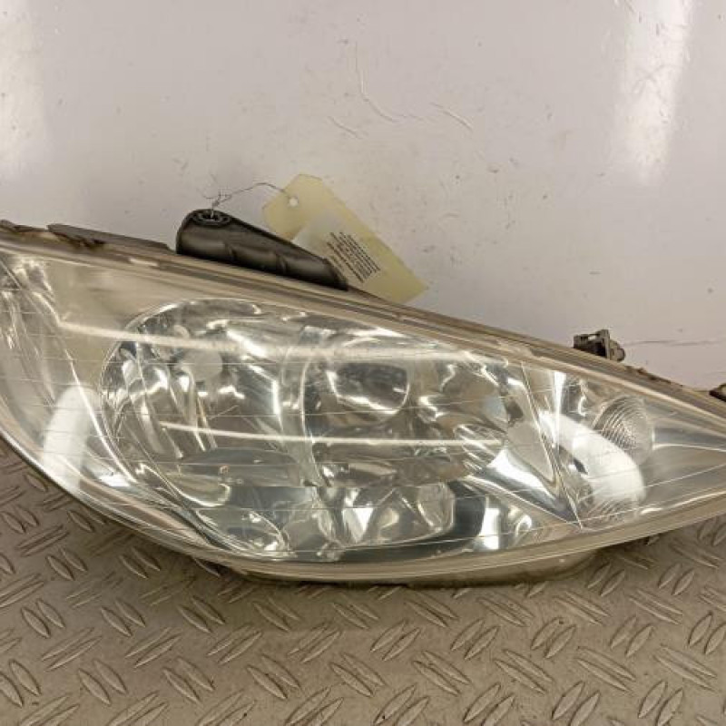 Optique avant principal droit (feux)(phare) PEUGEOT 206