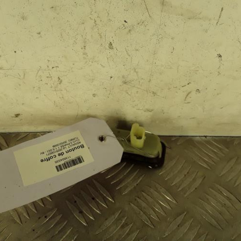 Bouton de coffre RENAULT CLIO 3